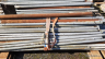 Trubky na plot pozinkované (Galvanized fence pipes) délka 230cm - 7kg/kus